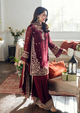 Lawn-3PC Embroidered Shirt With Embroidered Cotton Viscose Dupatta-5169