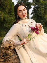 Lawn-3PC Sequence Embroidered With Khadi Net Embroidered Dupatta-5249