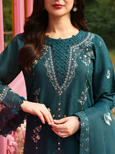 Sadaf Fawad Khan Siraa Embroidered Lawn Unstitched 3Pc Suit D08-B KOI
