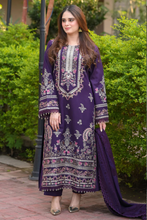 LUXURY PREMIUM EMB  3PC LAWN 2026